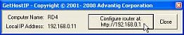 GetHostIP - Host name and IP retrieval program